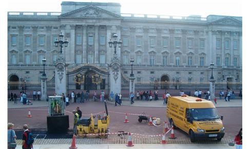 Tarmac Services at Buckingham Palace by Raybell and Sons